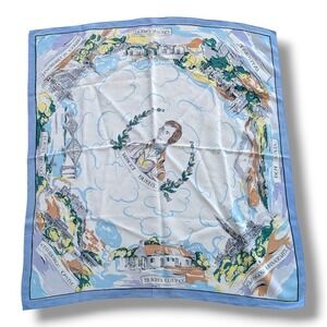 Vintage Gaywear Scotland Landmarks Robert Burns Scarf